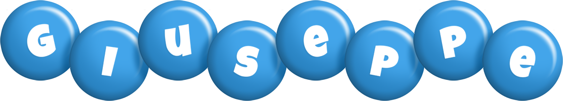 Giuseppe candy-blue logo