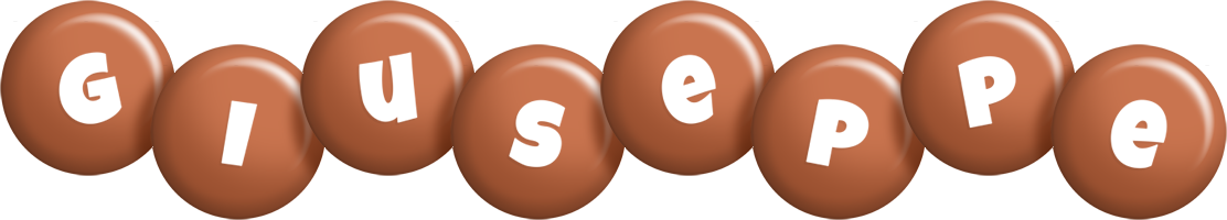 Giuseppe candy-brown logo