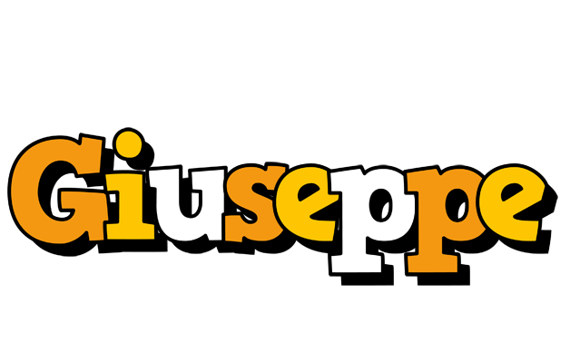 Giuseppe cartoon logo