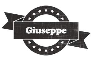 Giuseppe grunge logo