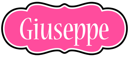 Giuseppe invitation logo