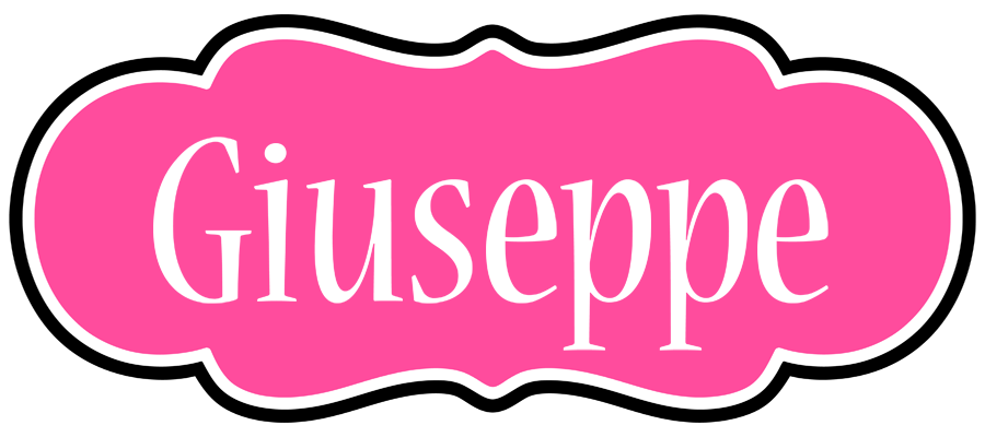 Giuseppe invitation logo