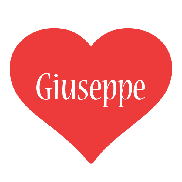 Giuseppe love logo