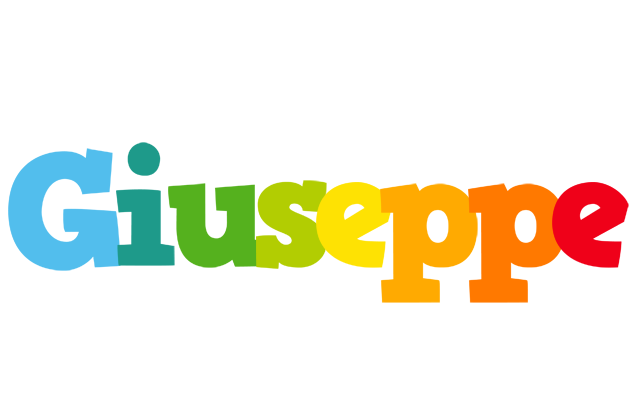 Giuseppe rainbows logo