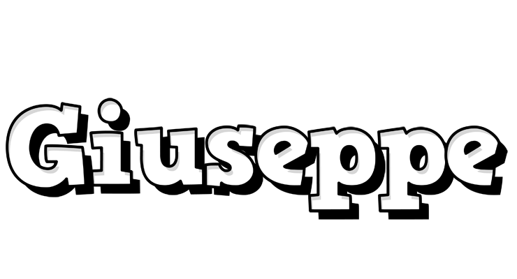 Giuseppe snowing logo
