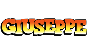Giuseppe sunset logo