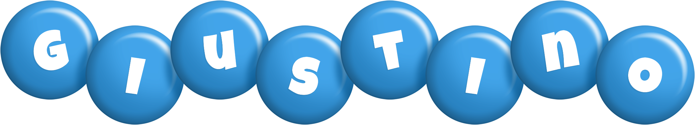 Giustino candy-blue logo