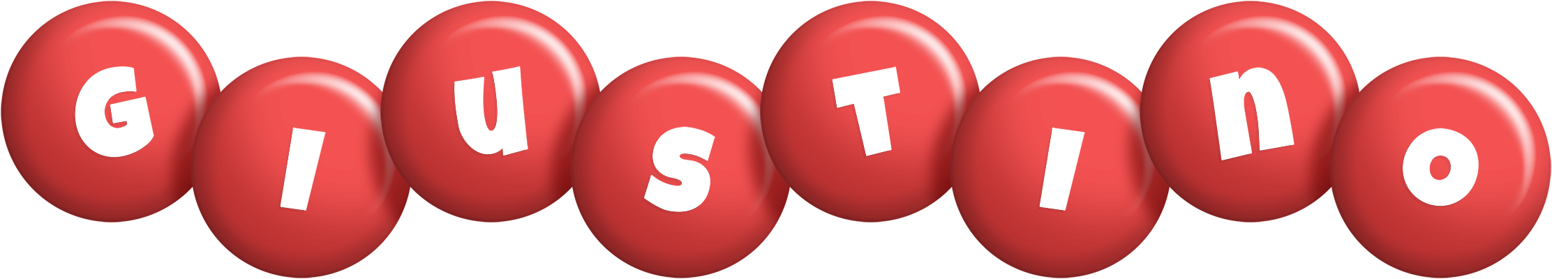 Giustino candy-red logo