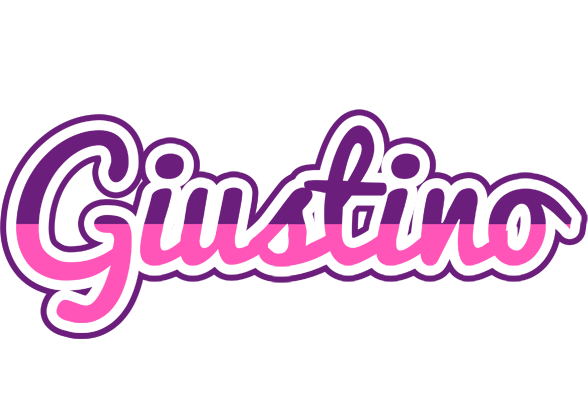 Giustino cheerful logo