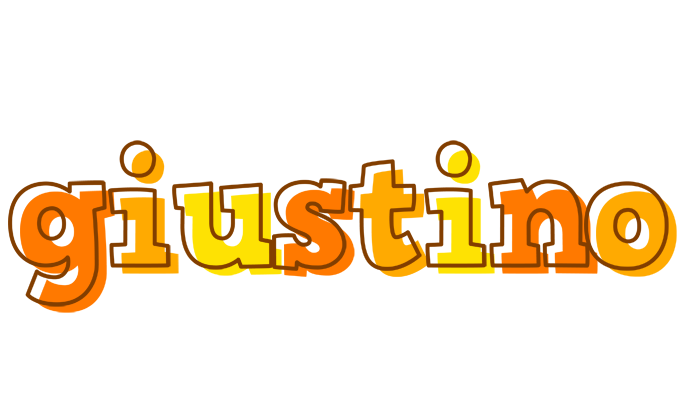 Giustino desert logo