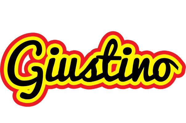 Giustino flaming logo