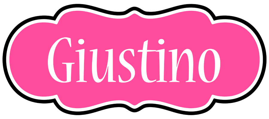 Giustino invitation logo