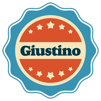 Giustino labels logo