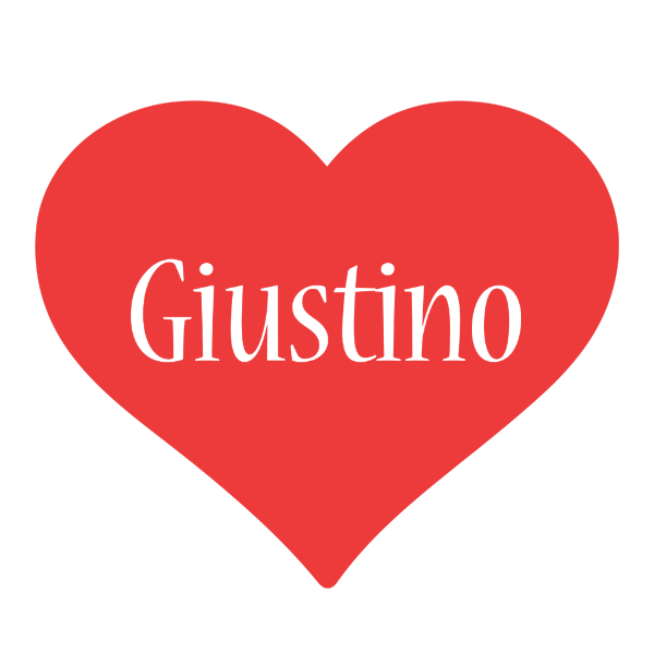 Giustino love logo