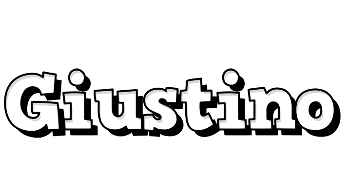Giustino snowing logo