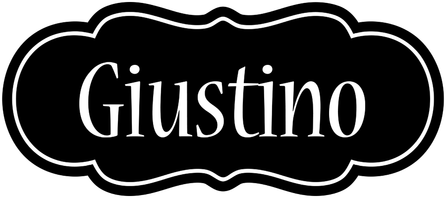 Giustino welcome logo