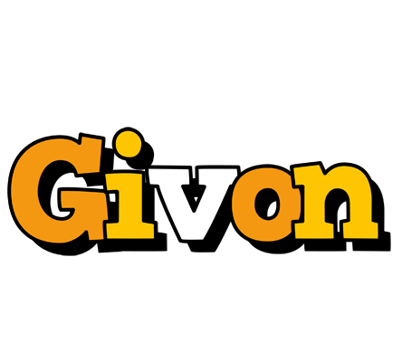 Givon cartoon logo