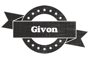 Givon grunge logo