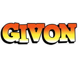 Givon sunset logo