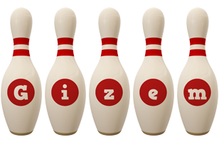 Gizem bowling-pin logo