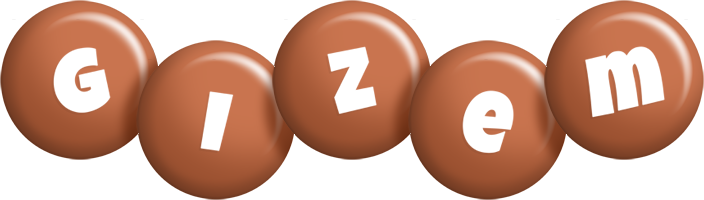 Gizem candy-brown logo