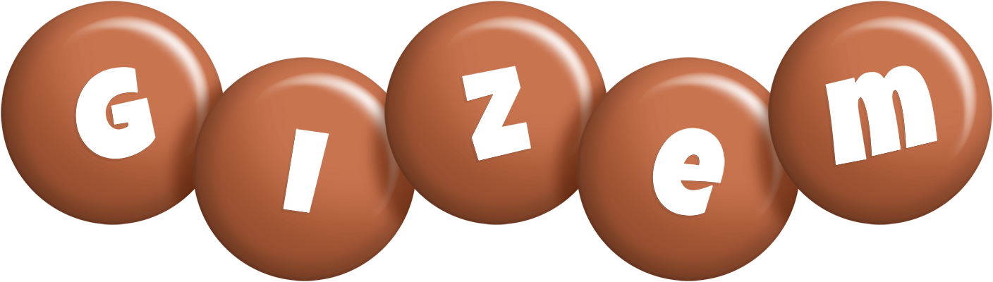 Gizem candy-brown logo
