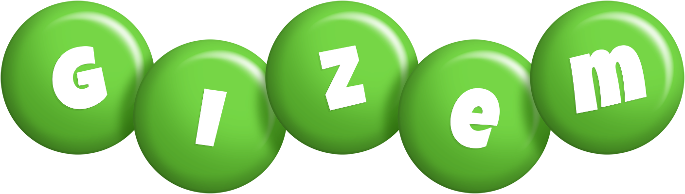 Gizem candy-green logo