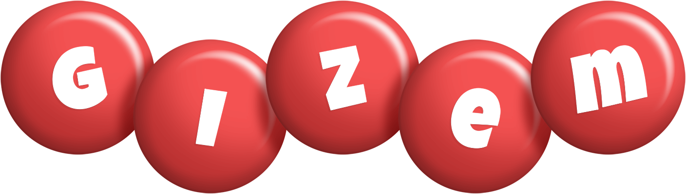Gizem candy-red logo