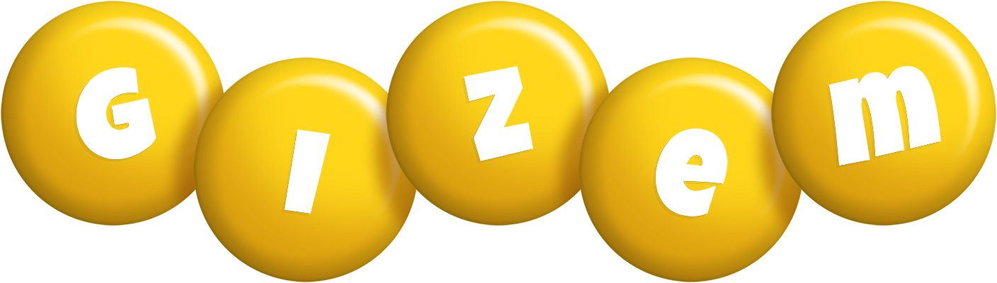Gizem candy-yellow logo