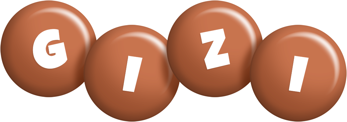 Gizi candy-brown logo