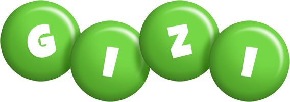 Gizi candy-green logo