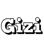 Gizi snowing logo