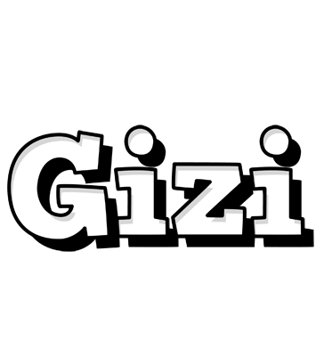 Gizi snowing logo