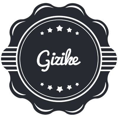 Gizike badge logo