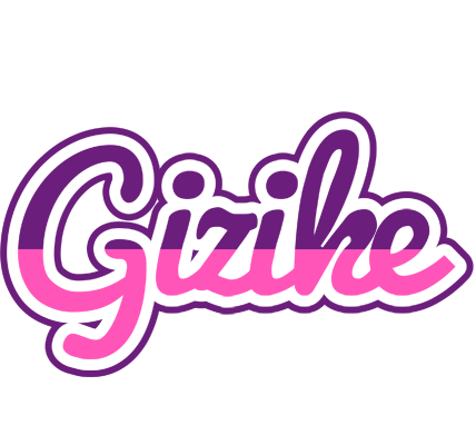 Gizike cheerful logo