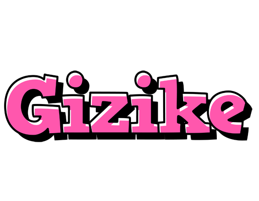 Gizike girlish logo