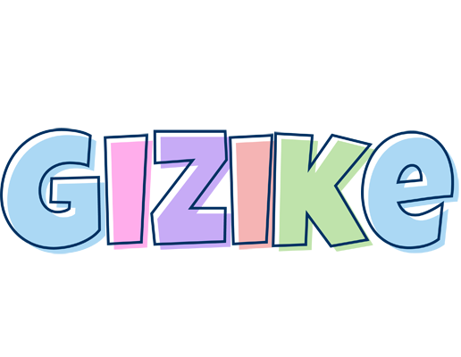 Gizike pastel logo