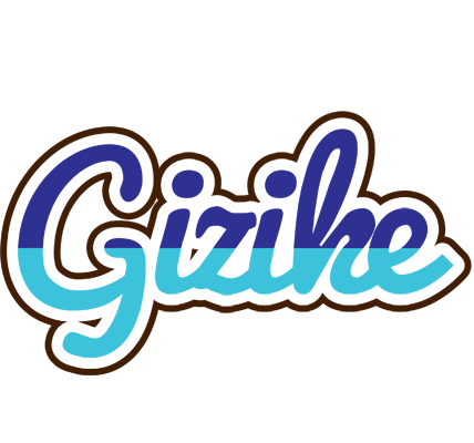 Gizike raining logo