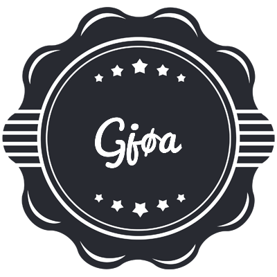 Gjøa badge logo
