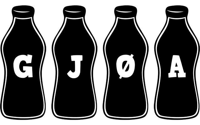 Gjøa bottle logo