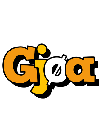 Gjøa cartoon logo