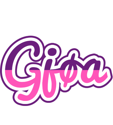 Gjøa cheerful logo