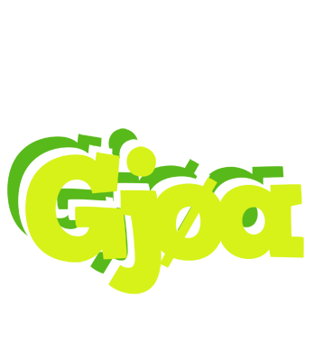 Gjøa citrus logo