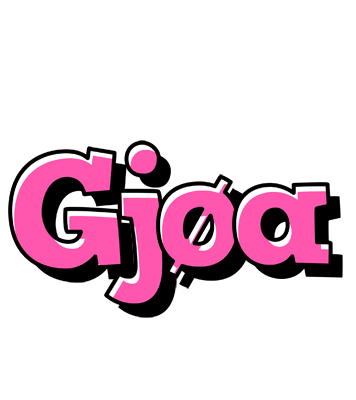Gjøa girlish logo