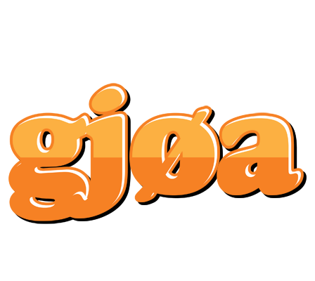 Gjøa orange logo