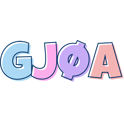 Gjøa pastel logo