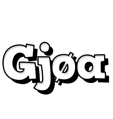 Gjøa snowing logo