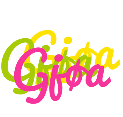 Gjøa sweets logo
