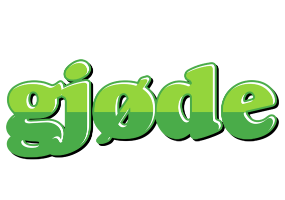 Gjøde apple logo