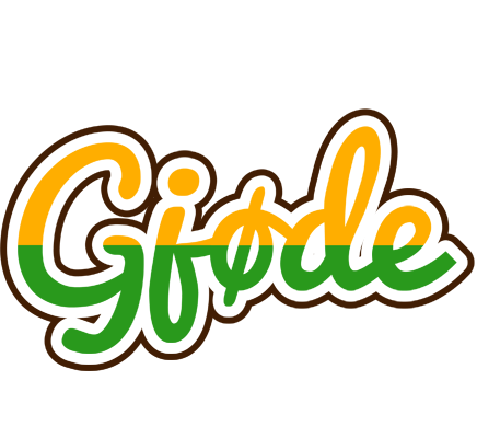 Gjøde banana logo